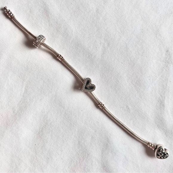 Pandora Moments Family Tree Charm Bracelet with Charms - Picture 2 of 8